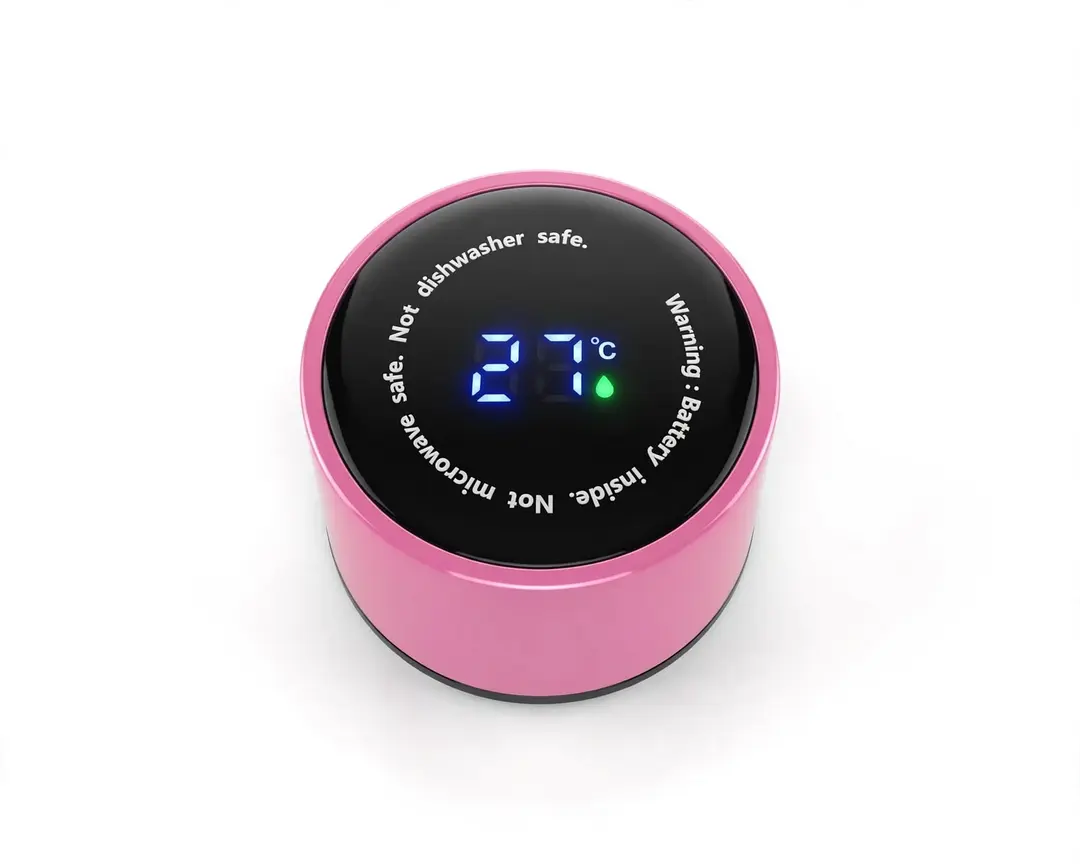Smart LED Temperature Display Thermos - We Bare Bears